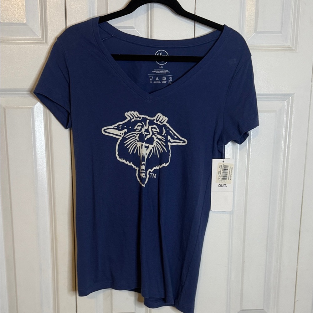 Navy Women's Graphic Tee
